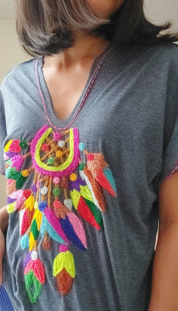 Mira Embroidered T-shirt
