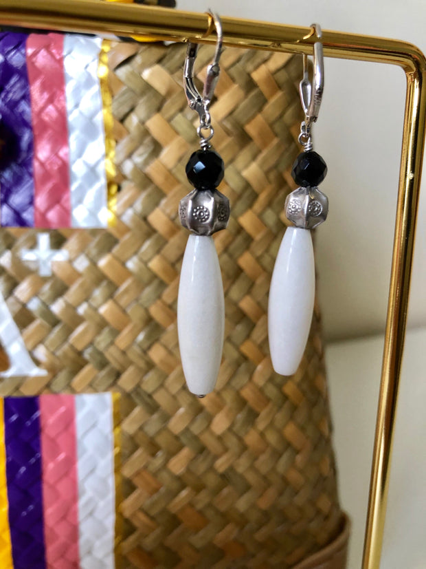 Dona Semiprecious Stone Earrings