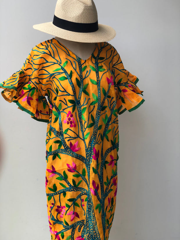 Blossom Hand Embroidered Dress