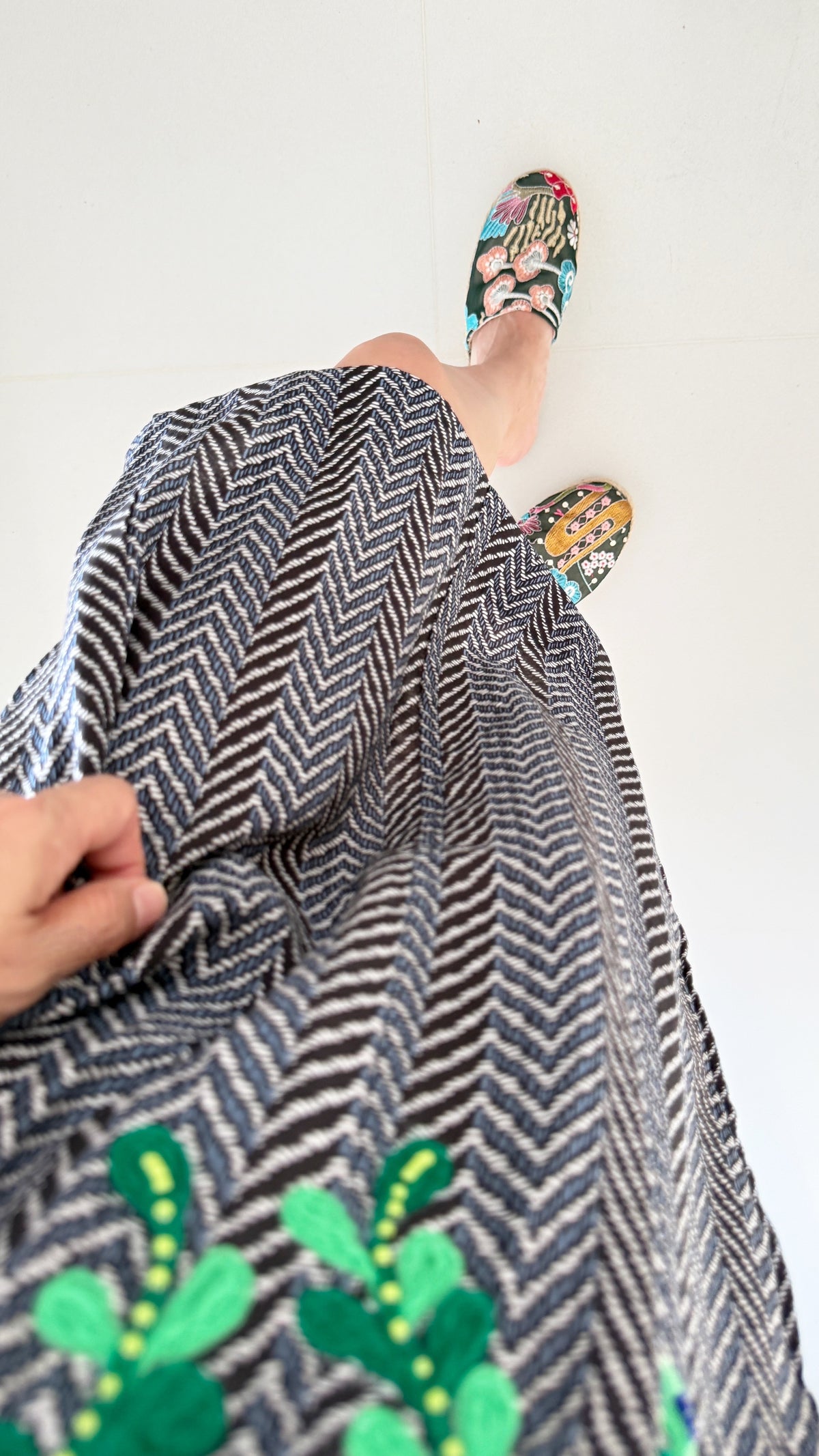 Jenny embroidered sandals