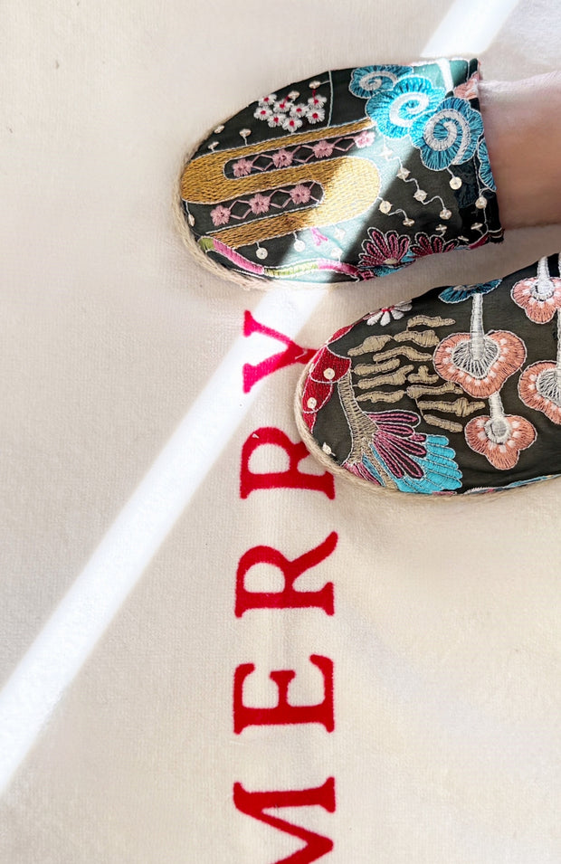 Jenny embroidered sandals