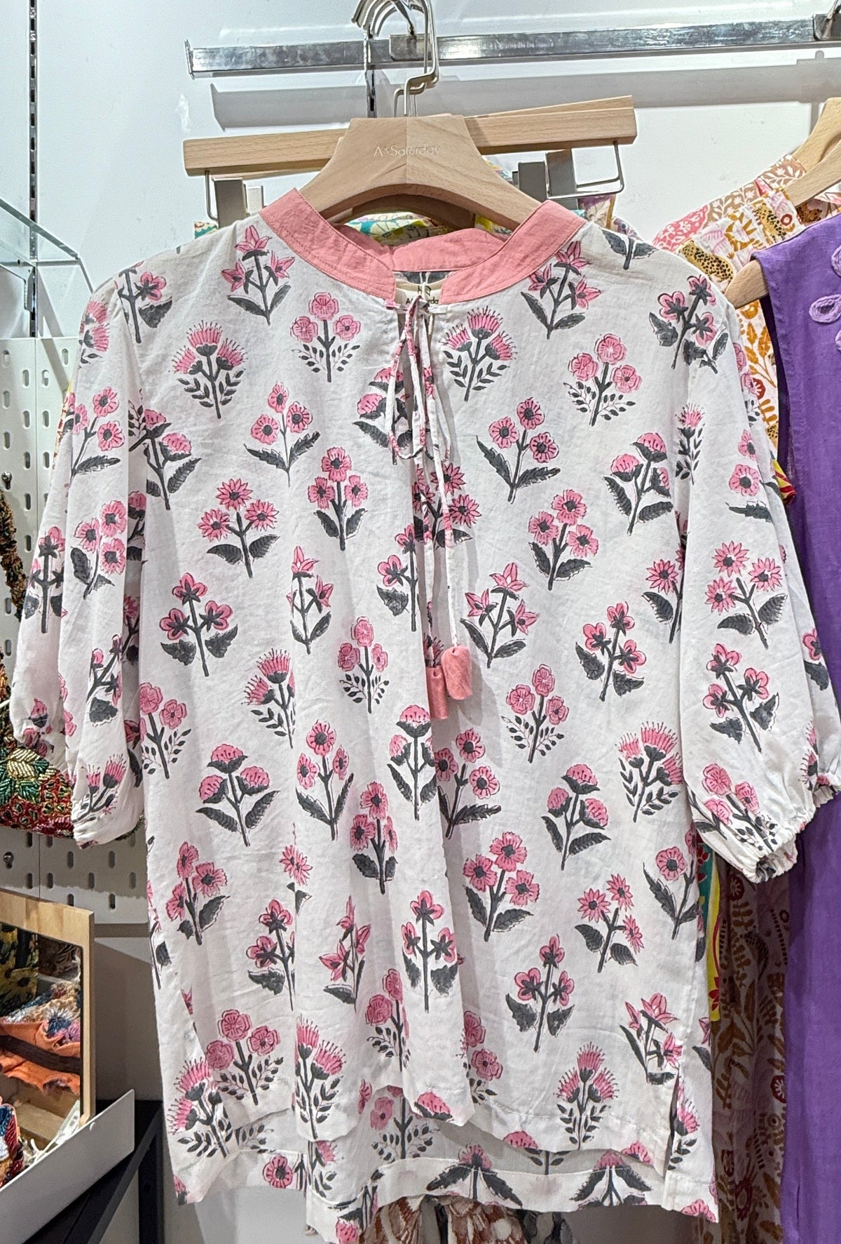 Pink please blouse