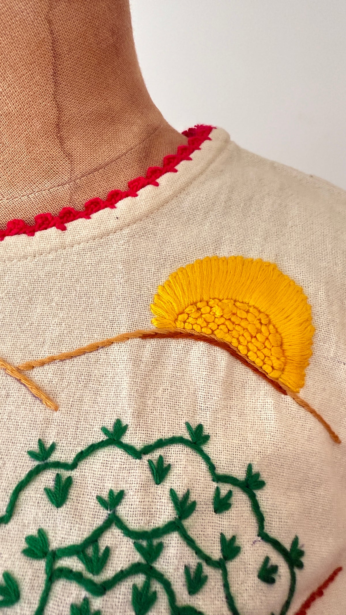 Lulu hand embroidered top