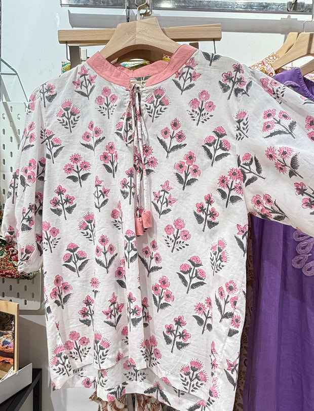 Pink please blouse