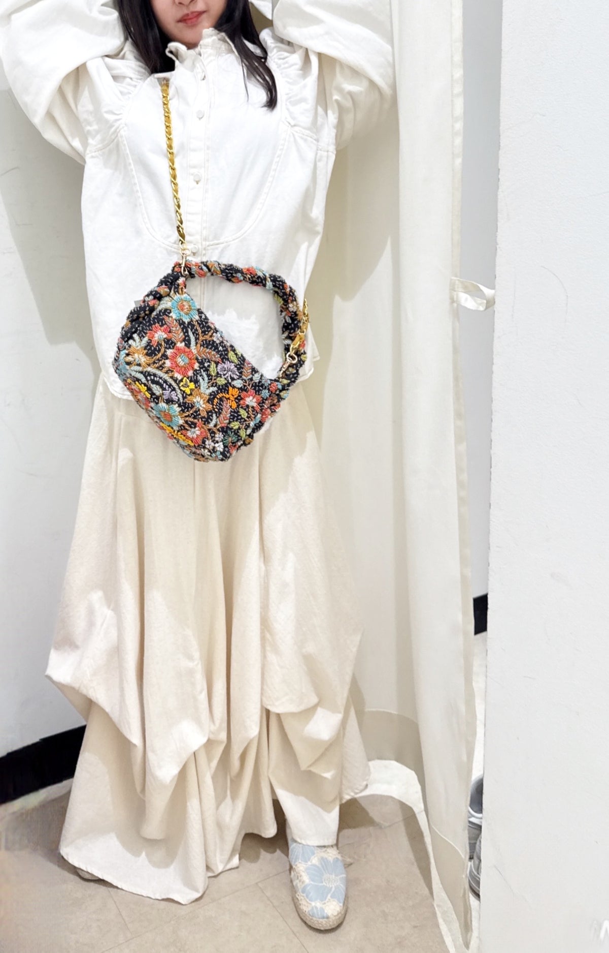 Yaya Oversized Artisan Skirt