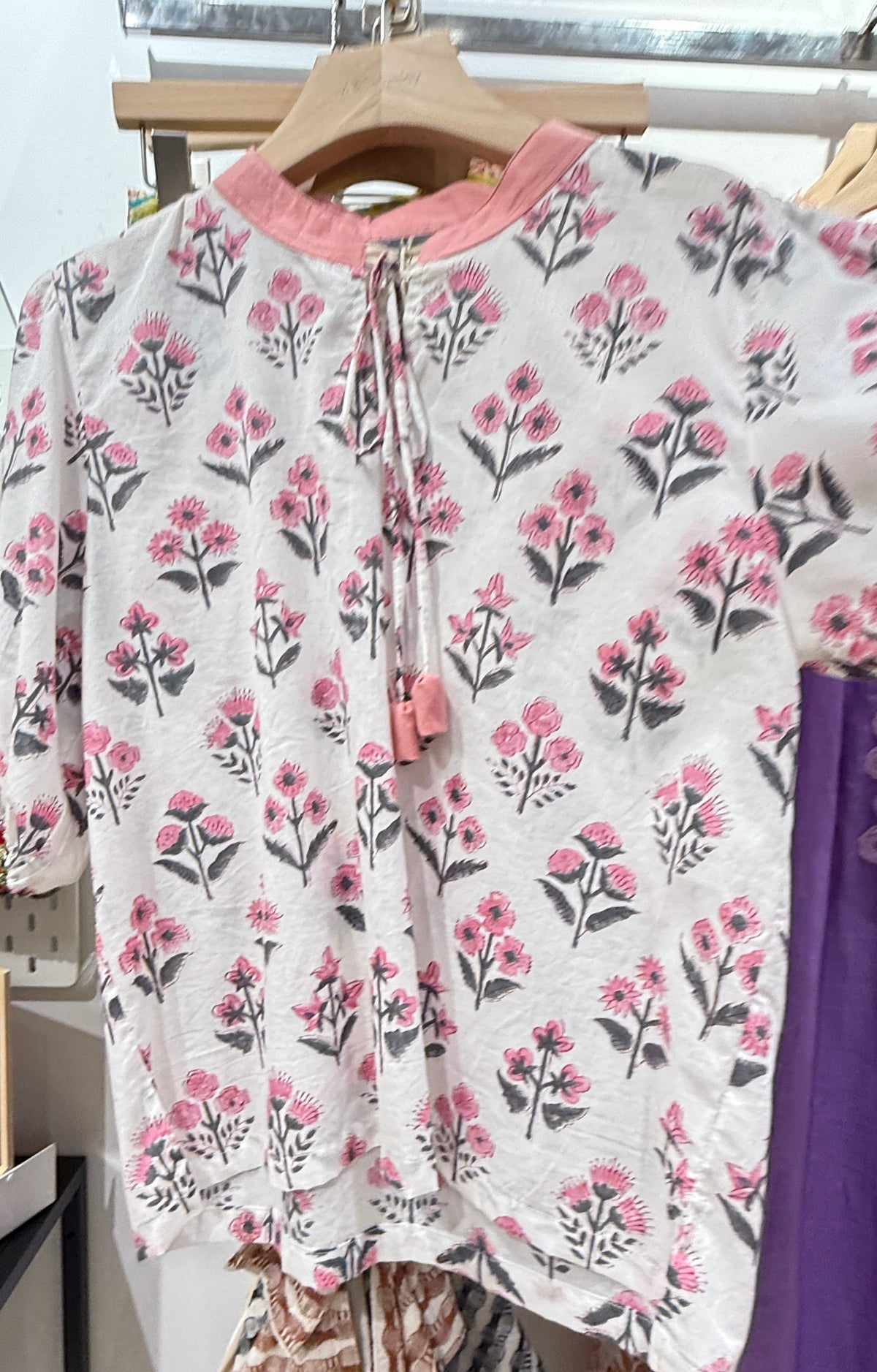 Pink please blouse