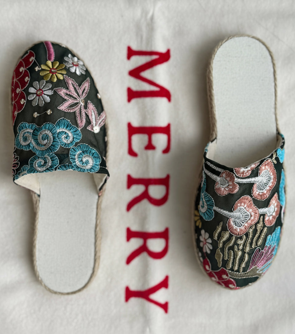 Jenny embroidered sandals