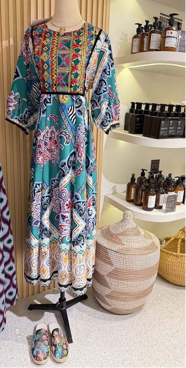 Jenny embroidered sandals