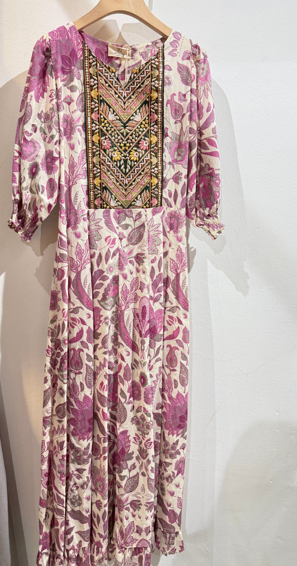 Bloom Embroidered Maxi Dress