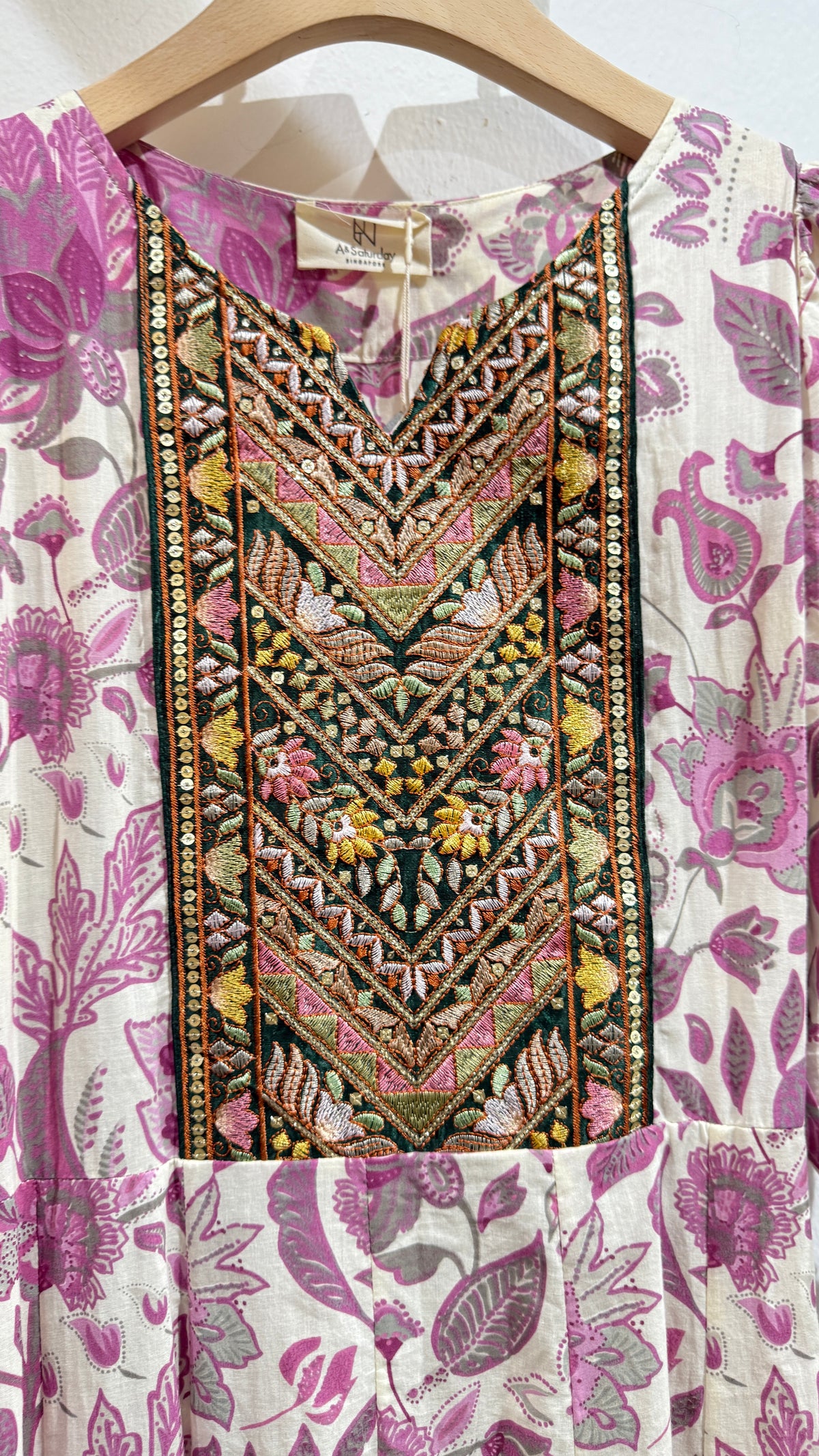 Bloom Embroidered Maxi Dress