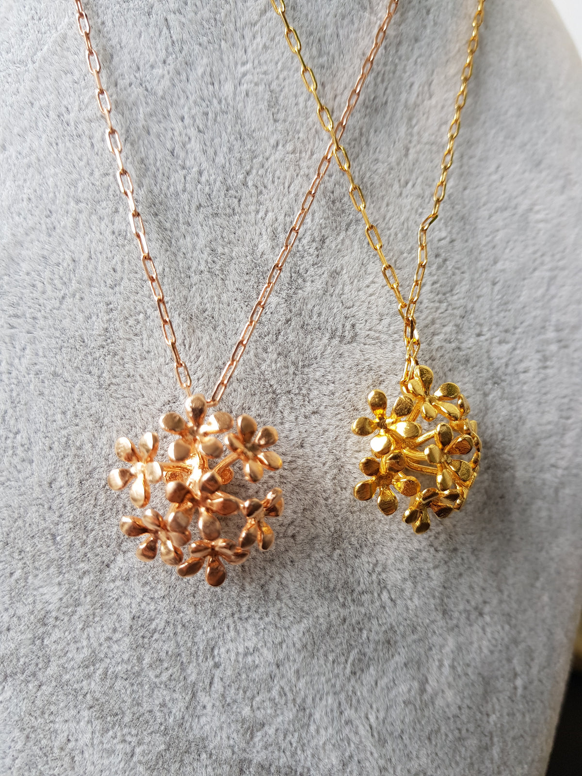 Fleur Yellow Gold Necklace