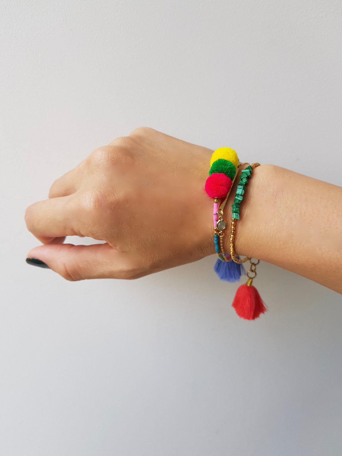 Veda Pom Pom Tassel Bracelet – A&Saturday