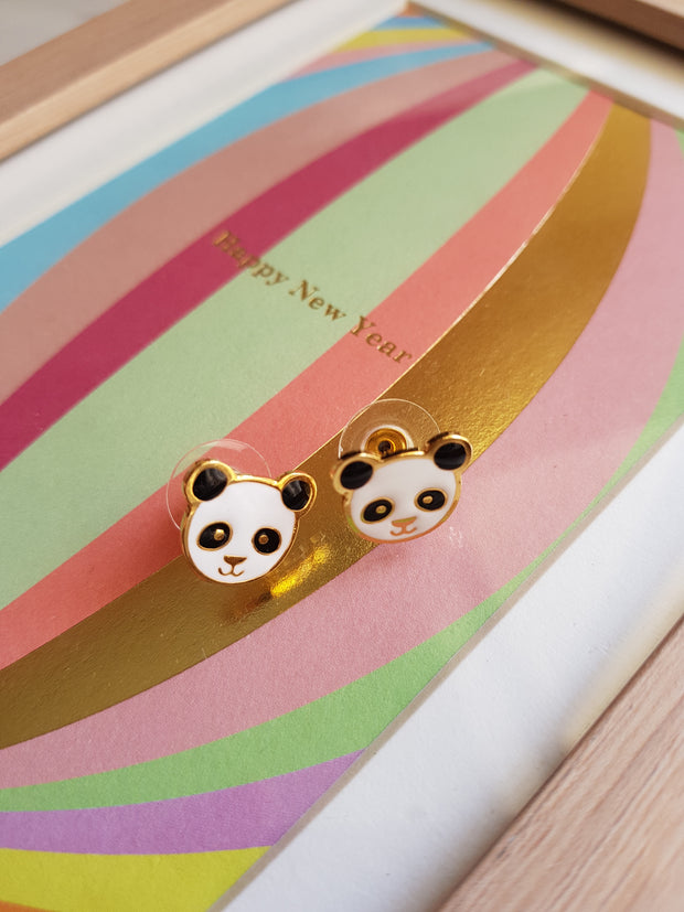 (Restock) Panda Earrings