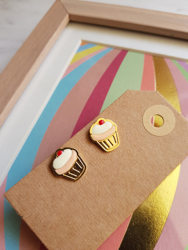 Cupcake Earrings