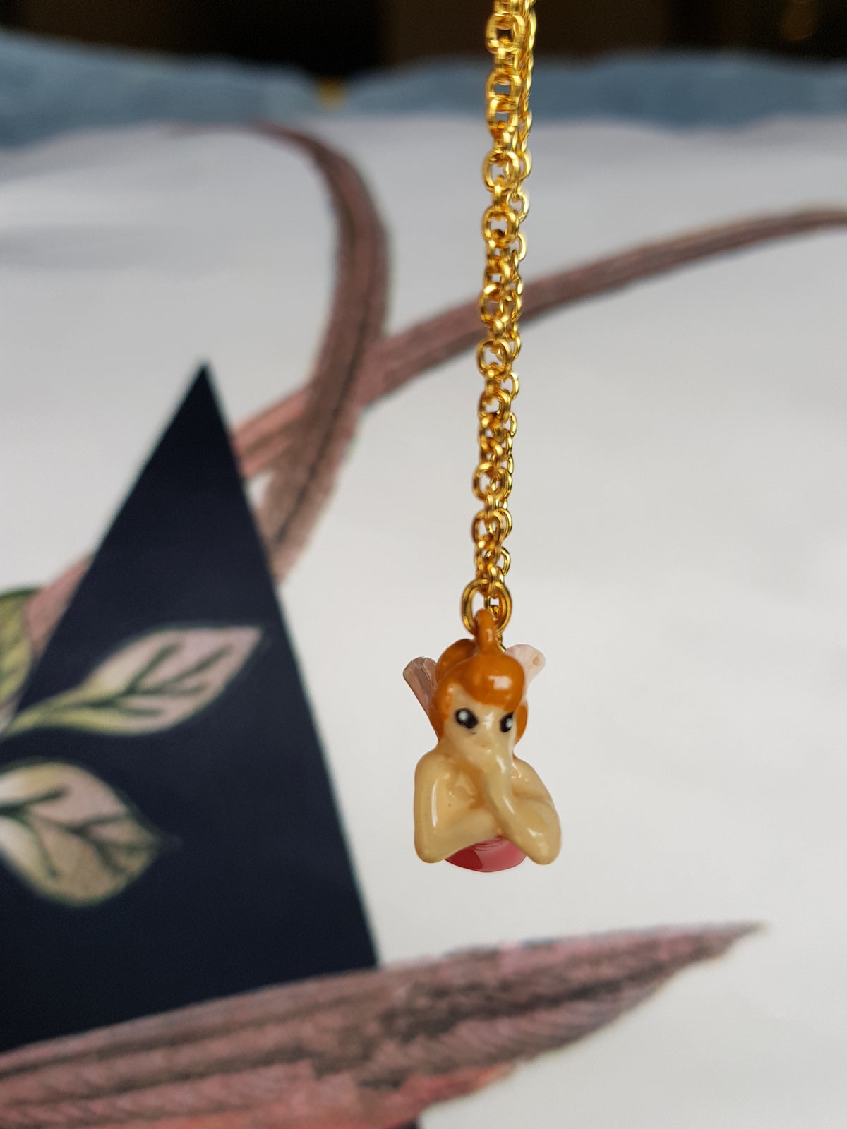 My Fairy 3D Brass Necklace (for both adult&kid)