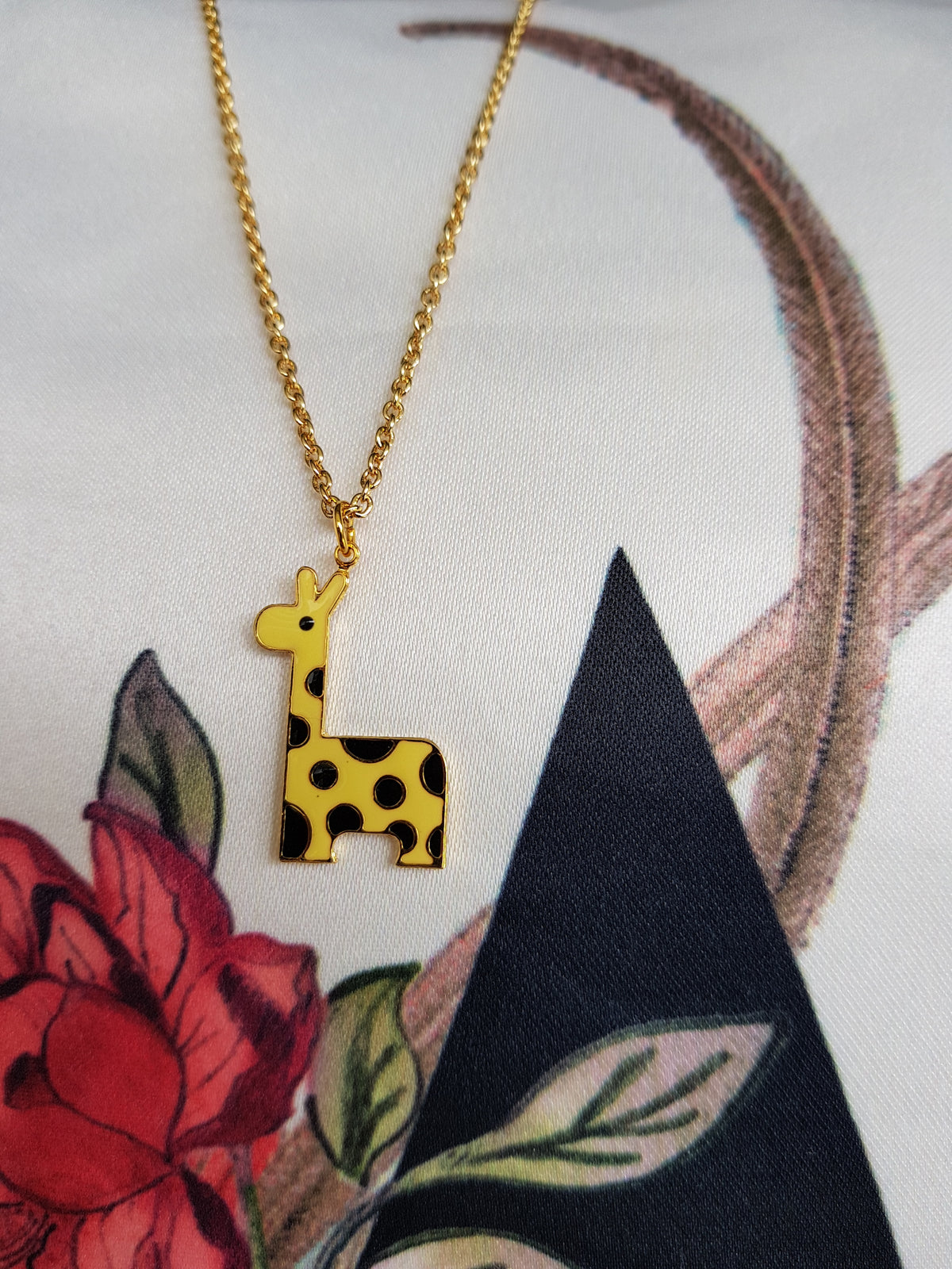 Fann Giraffe Necklace (for both adult &kid)