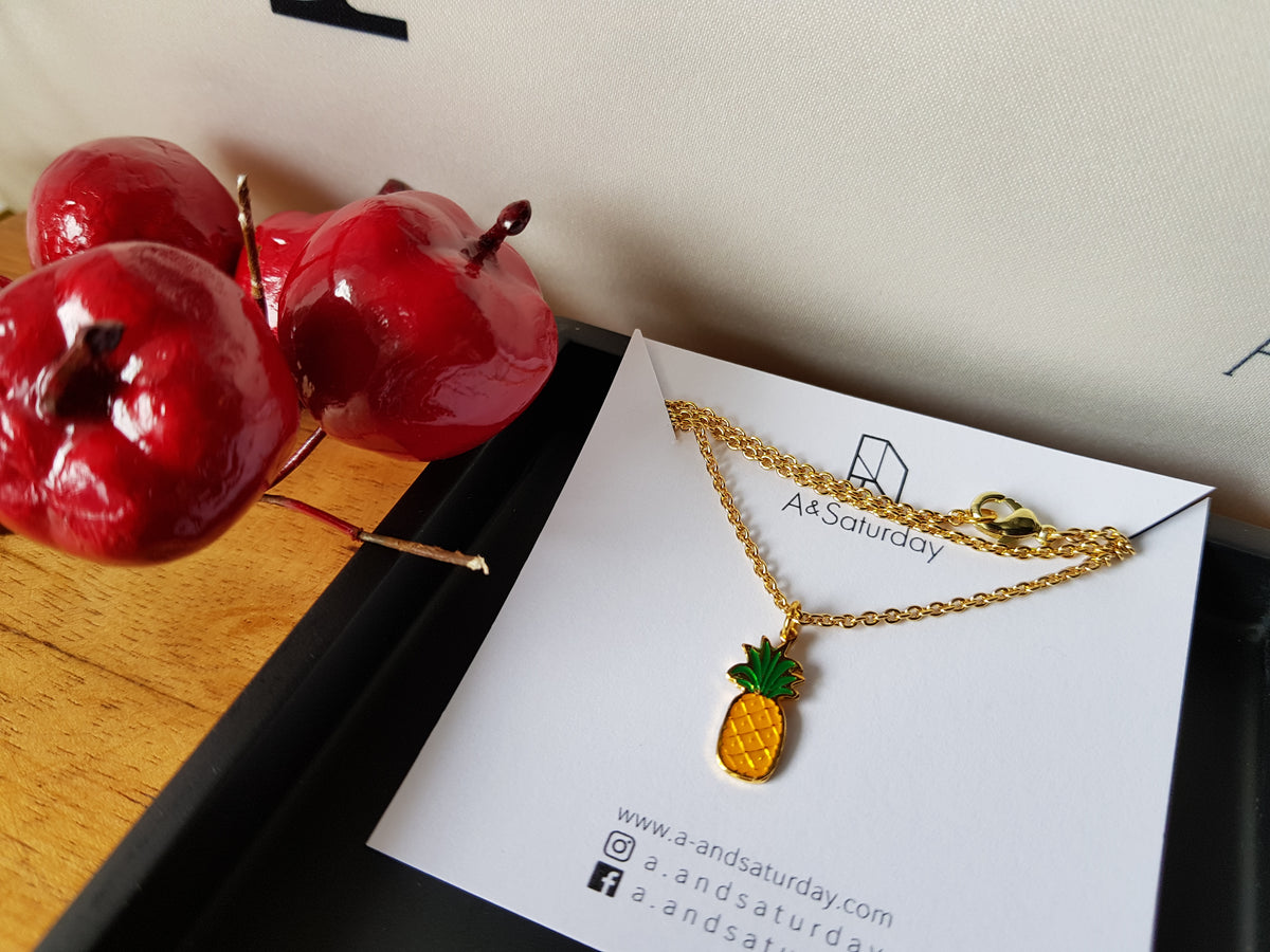 Nuna Pineapple Necklace  (for both adult&kid)