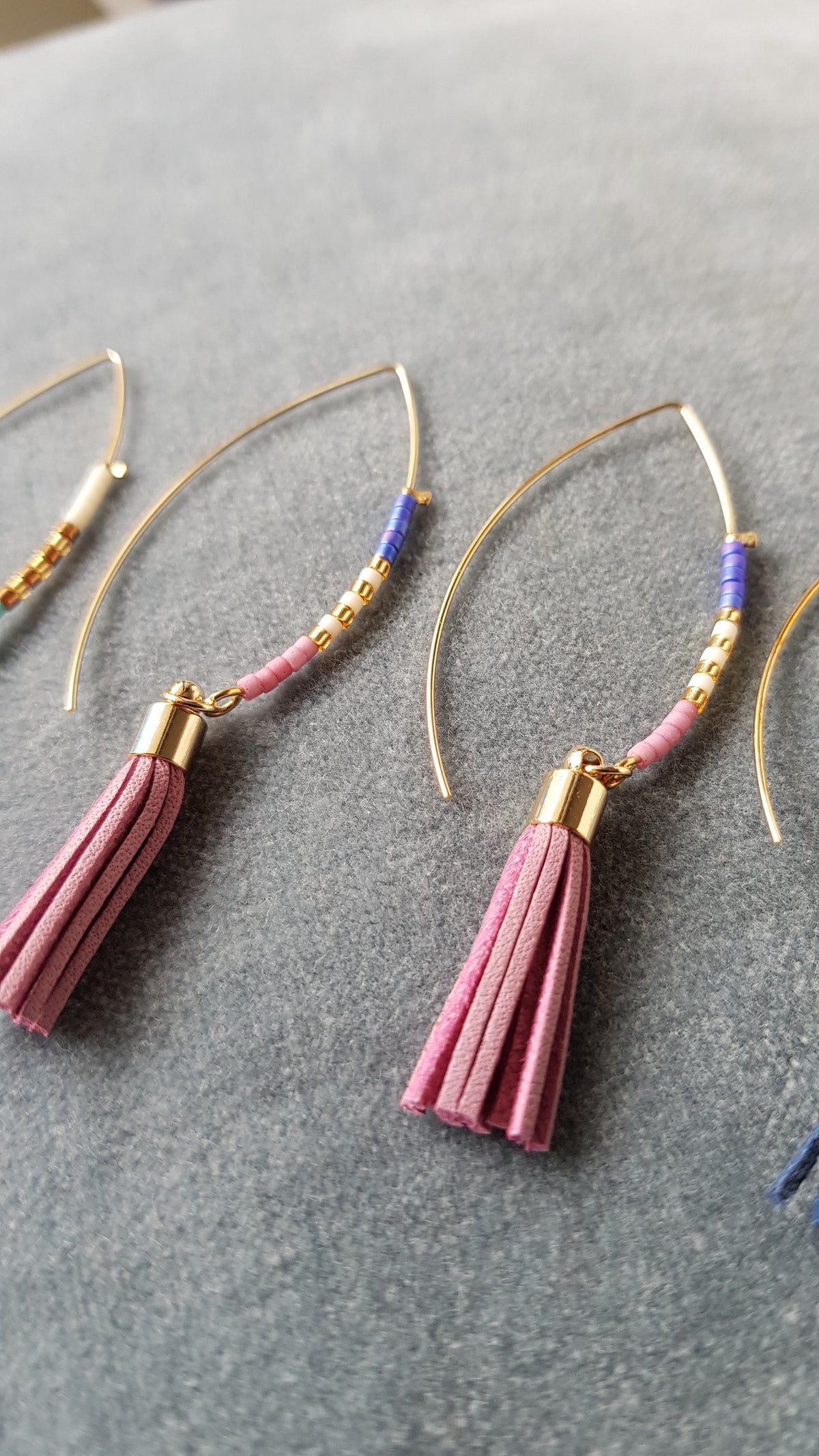 (2nd Restock) Arin Tassel Beads Earrings