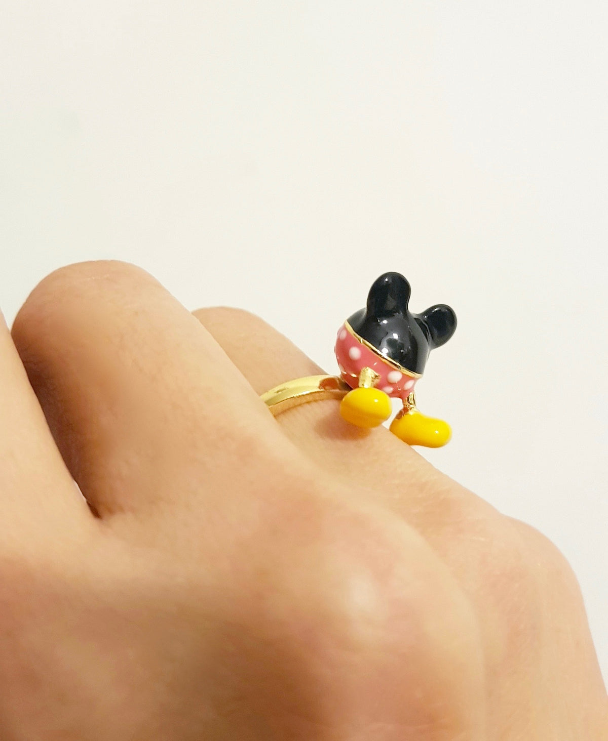 Bonjour Minnie Mouse 3D Ring