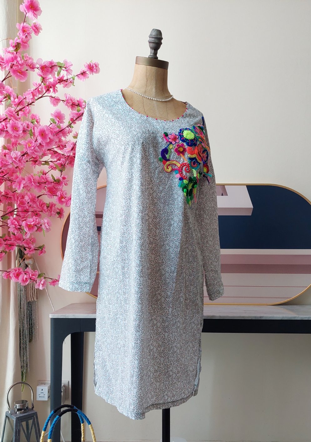 Fionna Embroidered Dress