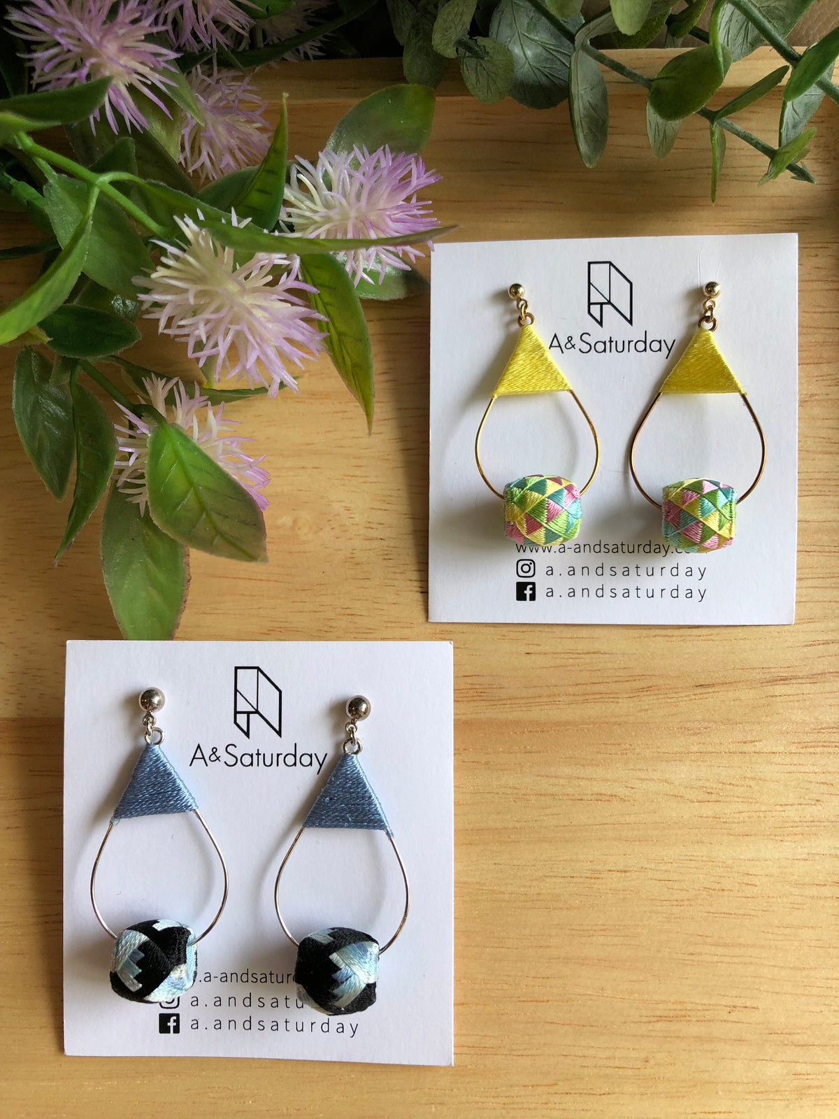 Edo Earrings Collection (Mixed Pastel)