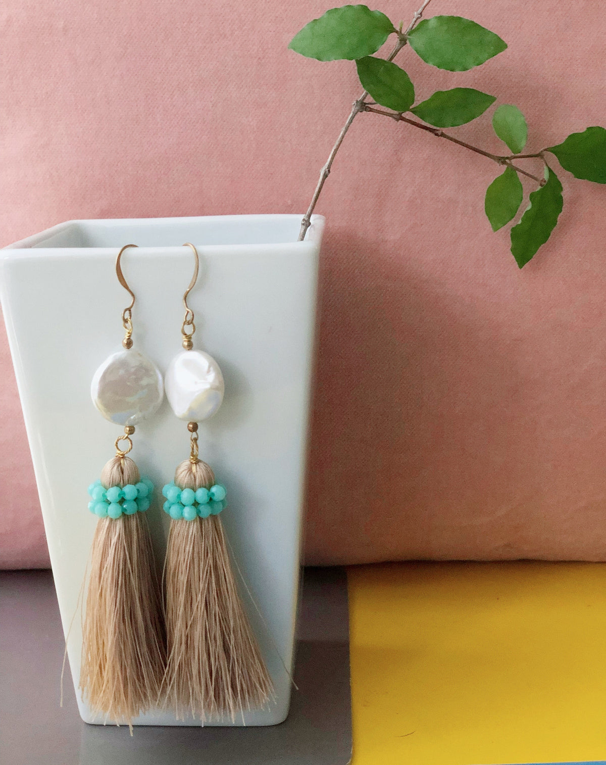 Zuni Tassel Earrings