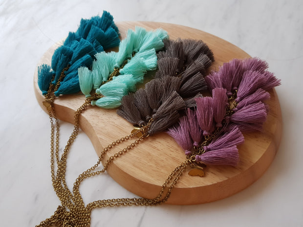 Eliya Tassel Necklace