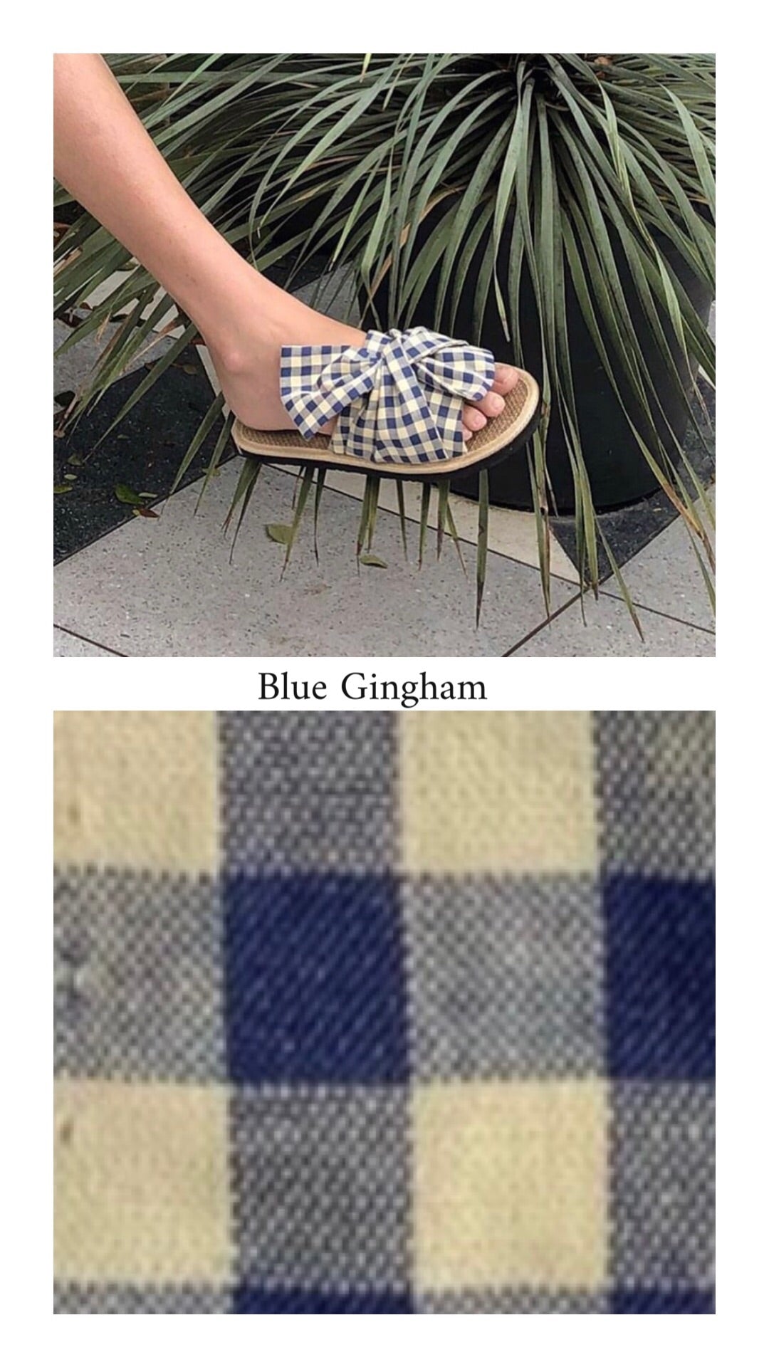 Mimi Customised Ribbon Sandals (Combination of Two Fabrics)
