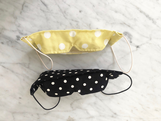 Vee 3D Boat Shape Mask (Polkadots)