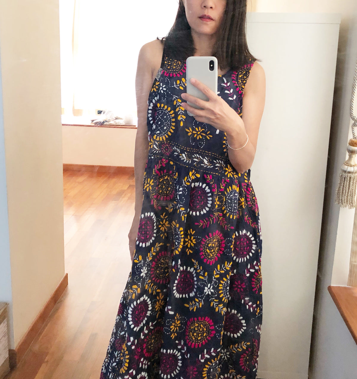 Lolla Hand Embroidered Sleeveless Dress
