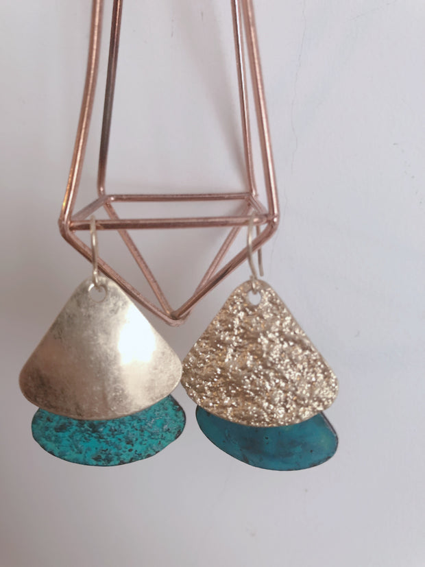 Ginny Triangle Earrings