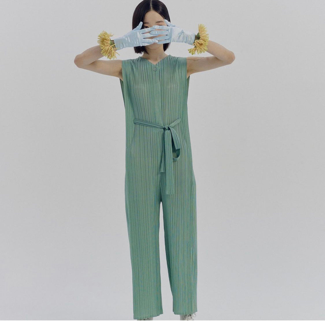 Zuni Pleated Jumpsuit (Pre-orders May 4-9)