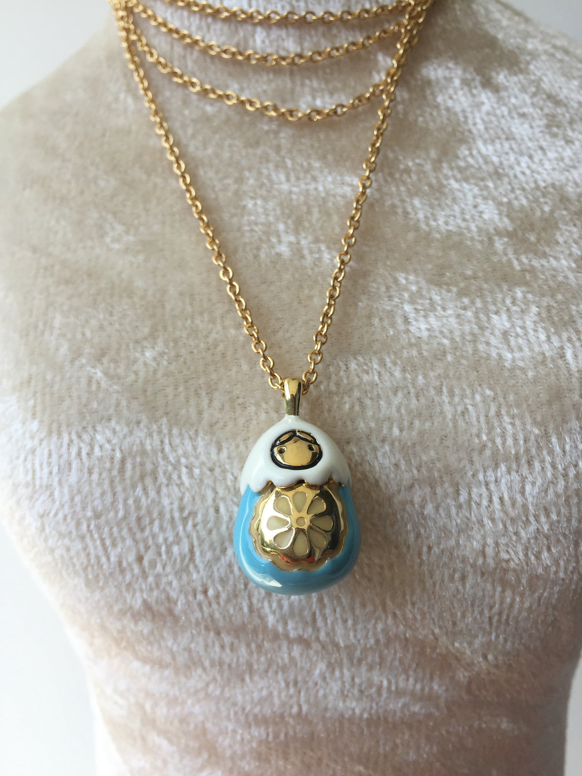 Fanny Russian Doll Necklace