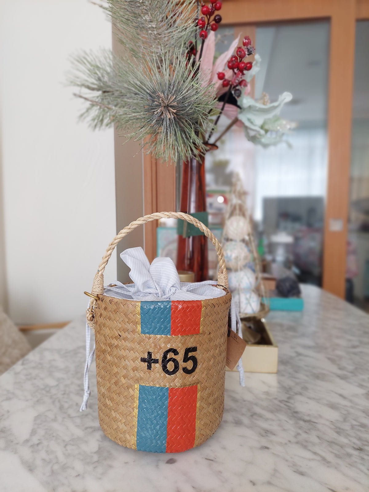 Six Five woven bucket with sling (limited edition)