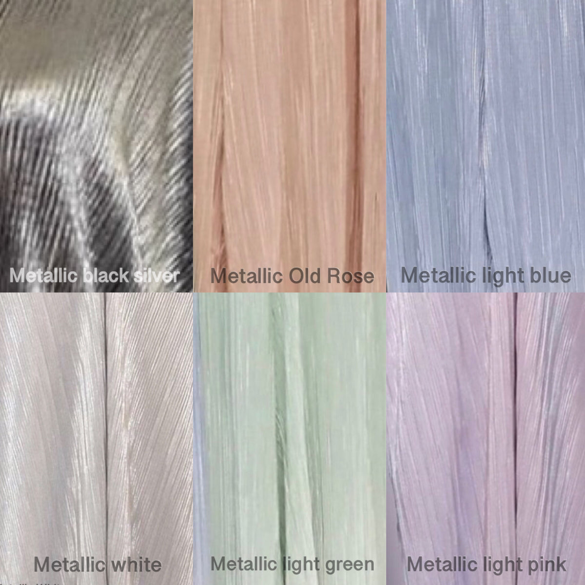 Midi Serene Metallic Dresses (Limited Edition)