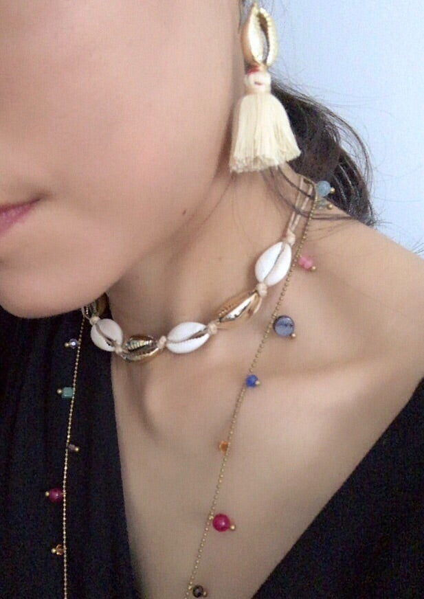 Yao Shell Earrings