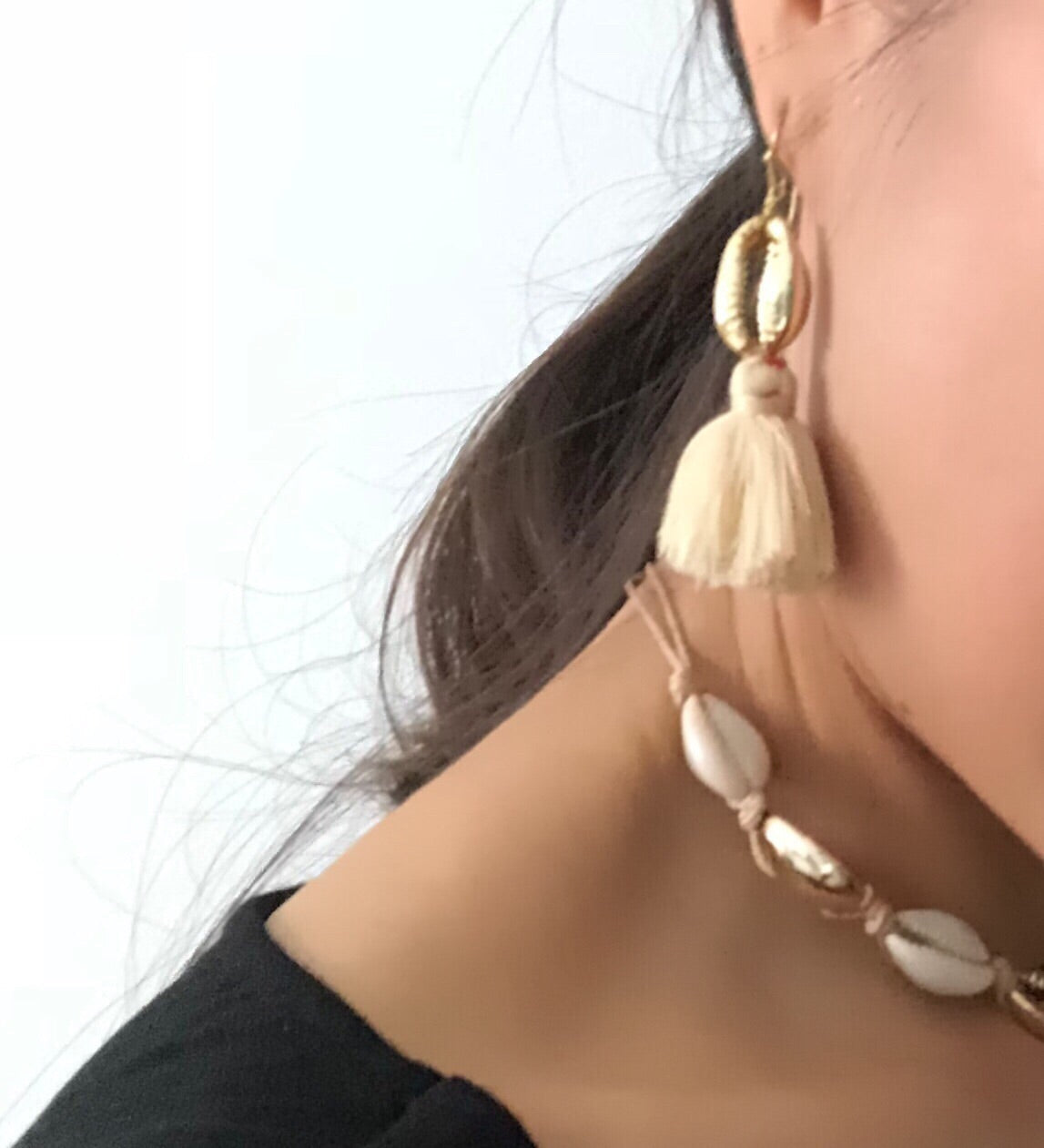 Yao Shell Earrings