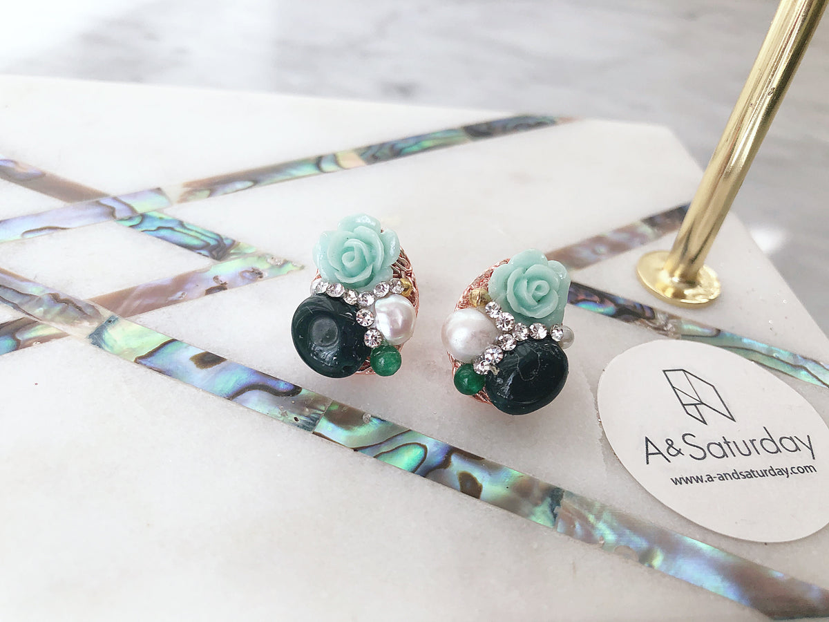 Botanica Collection: Blossom Earrings (in stock)
