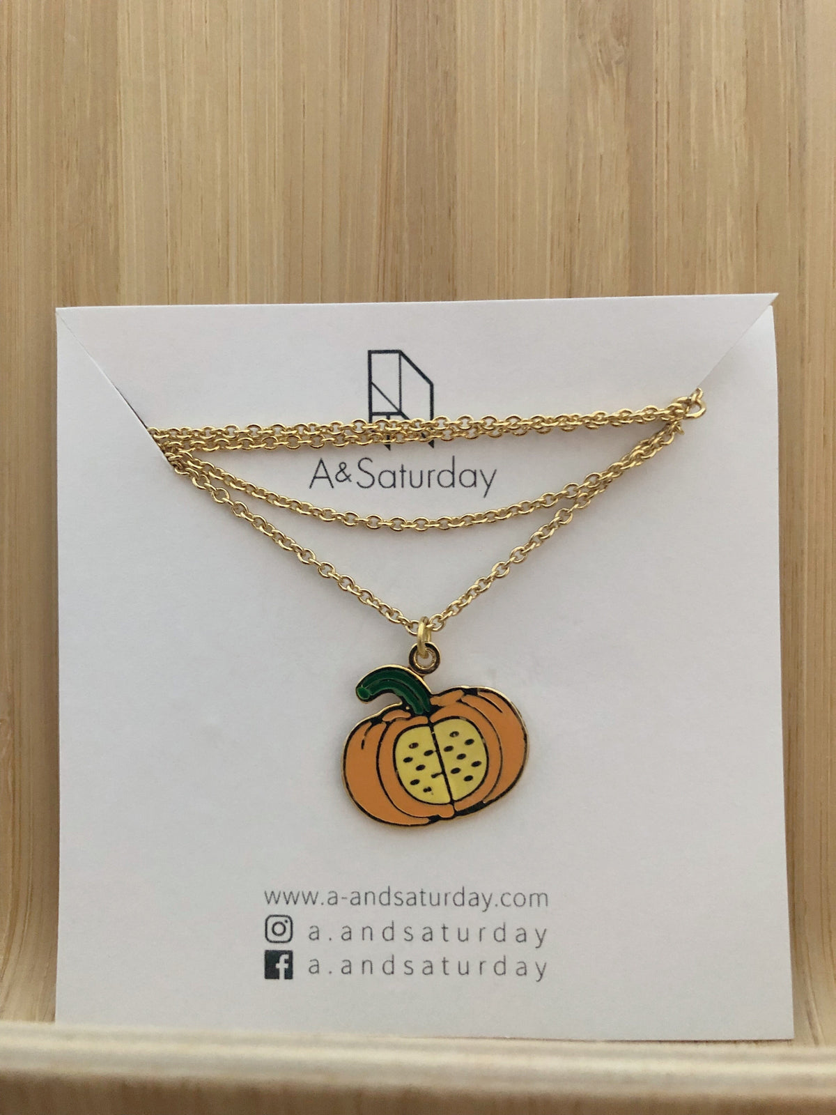 Pumpkin Necklace