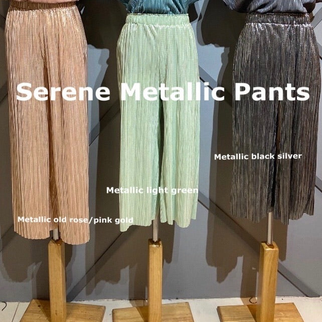 Serene Metallic Pants
