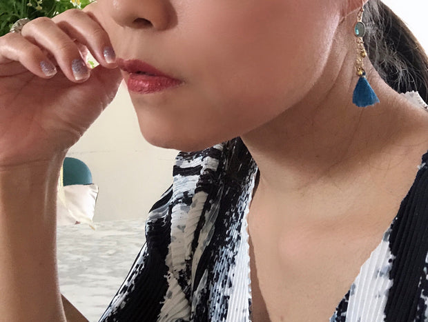 Dainty Gina Tassel Earrings