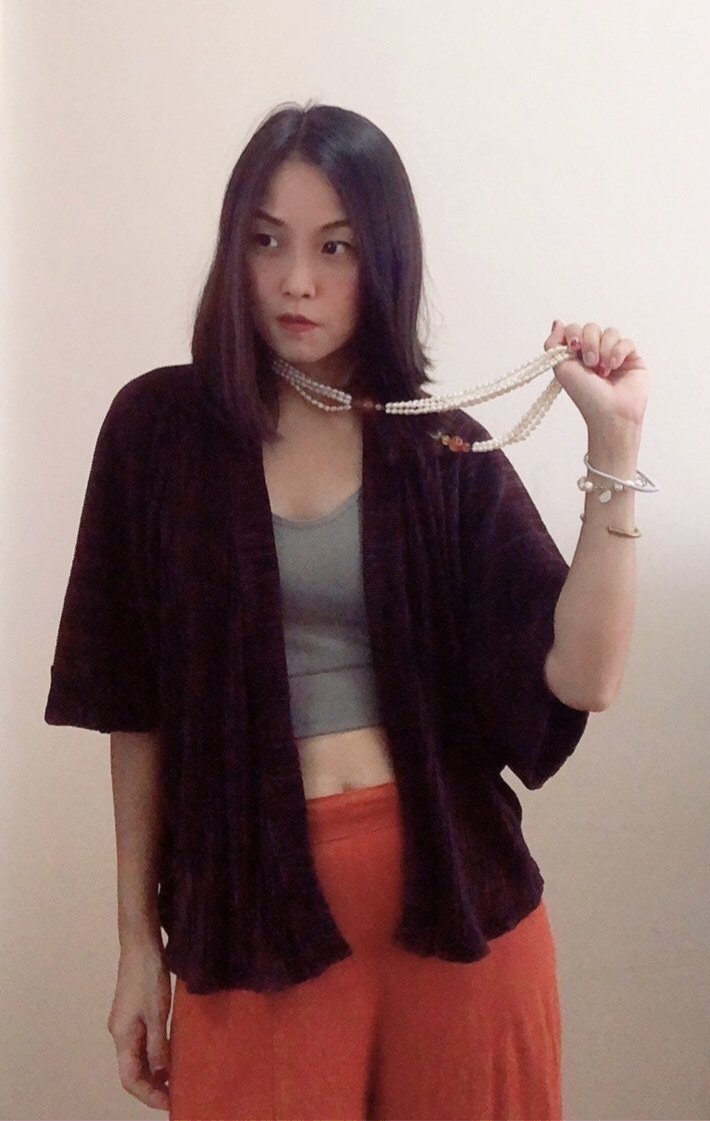 Jenn Pleated Kimono Cardigan