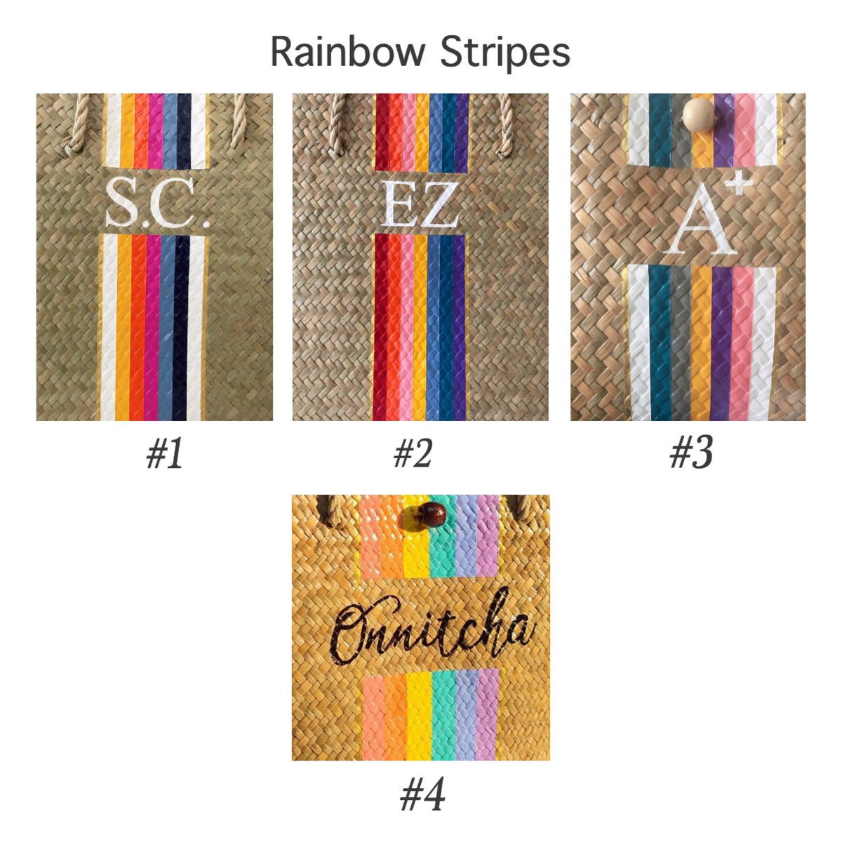 Bon Bon Flap Bag with Strap - Rainbow