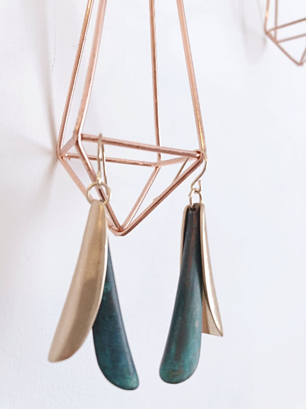 Jampi Two Tone Earrings