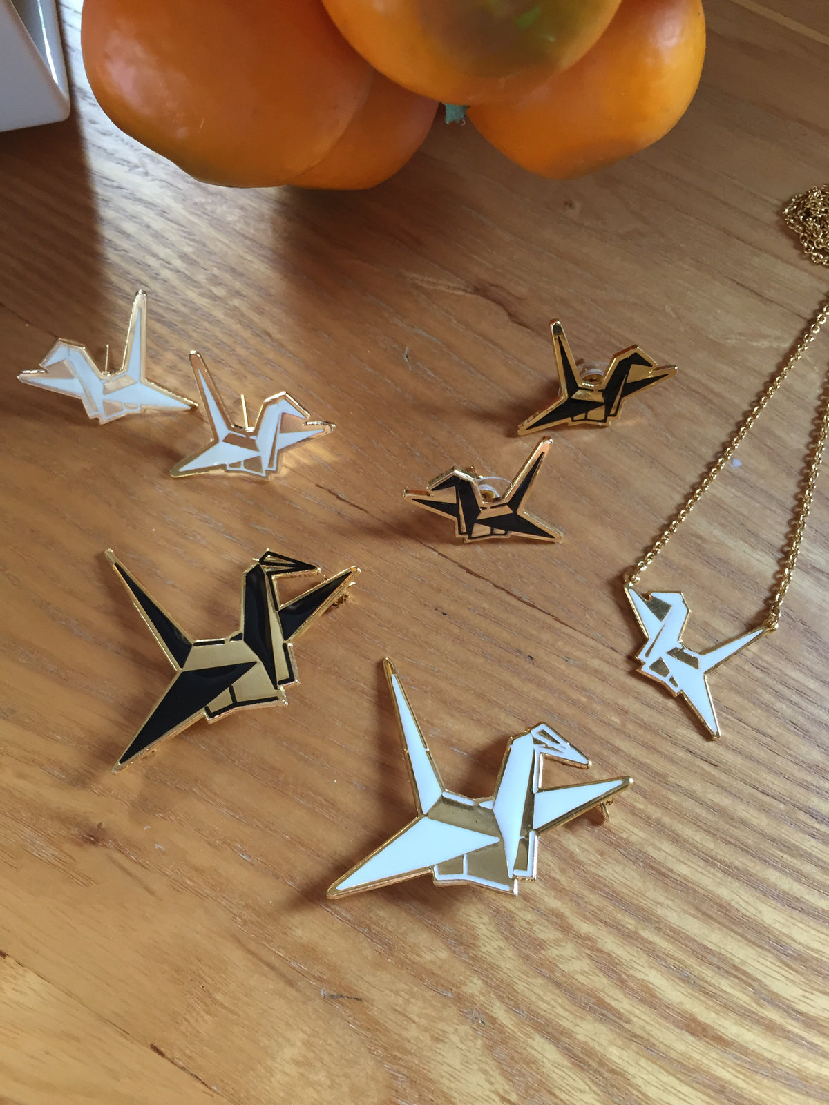 (2nd Restock) Origami Crane Earrings