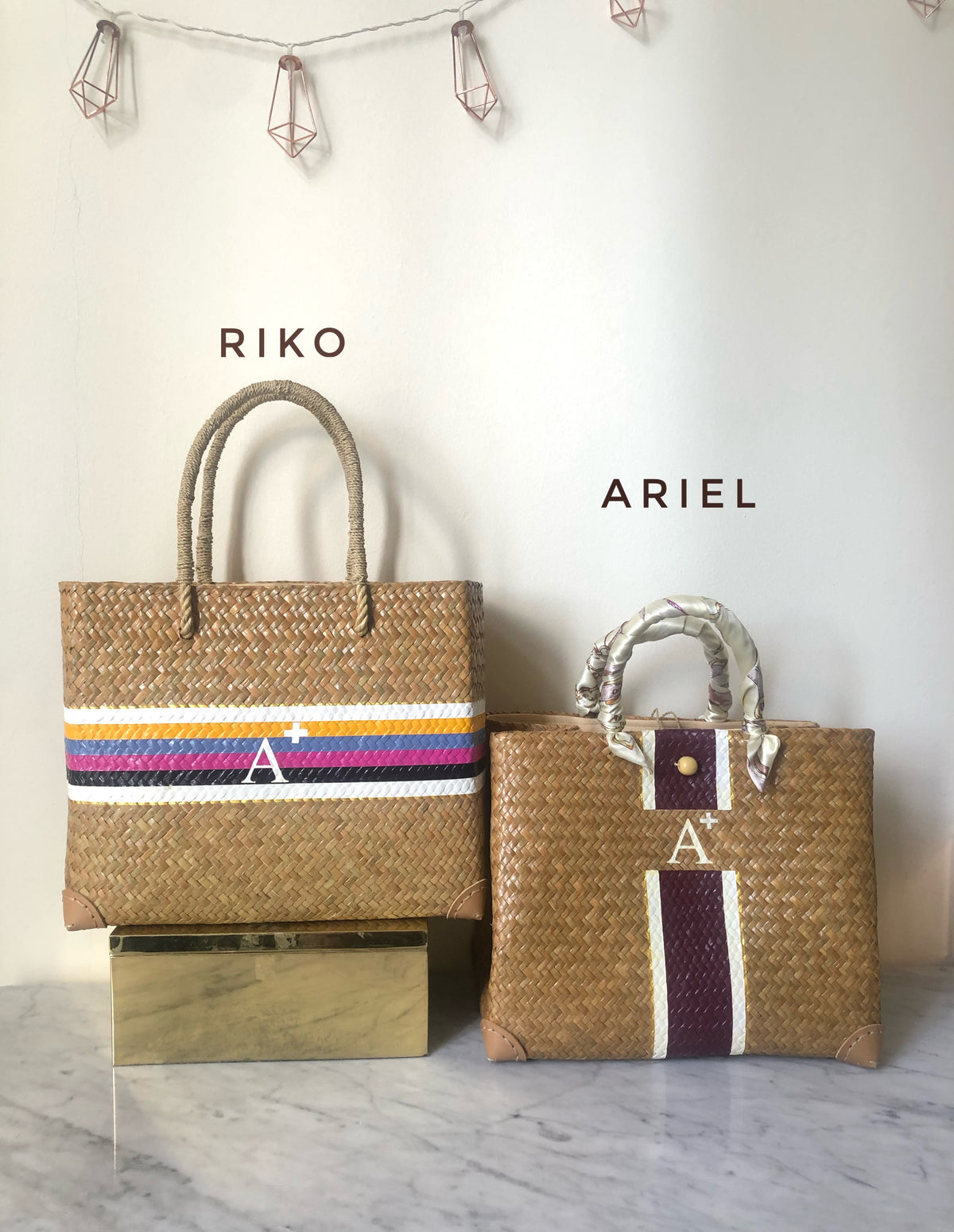 Riko Rainbow Personalised Bag (MEDIUM)