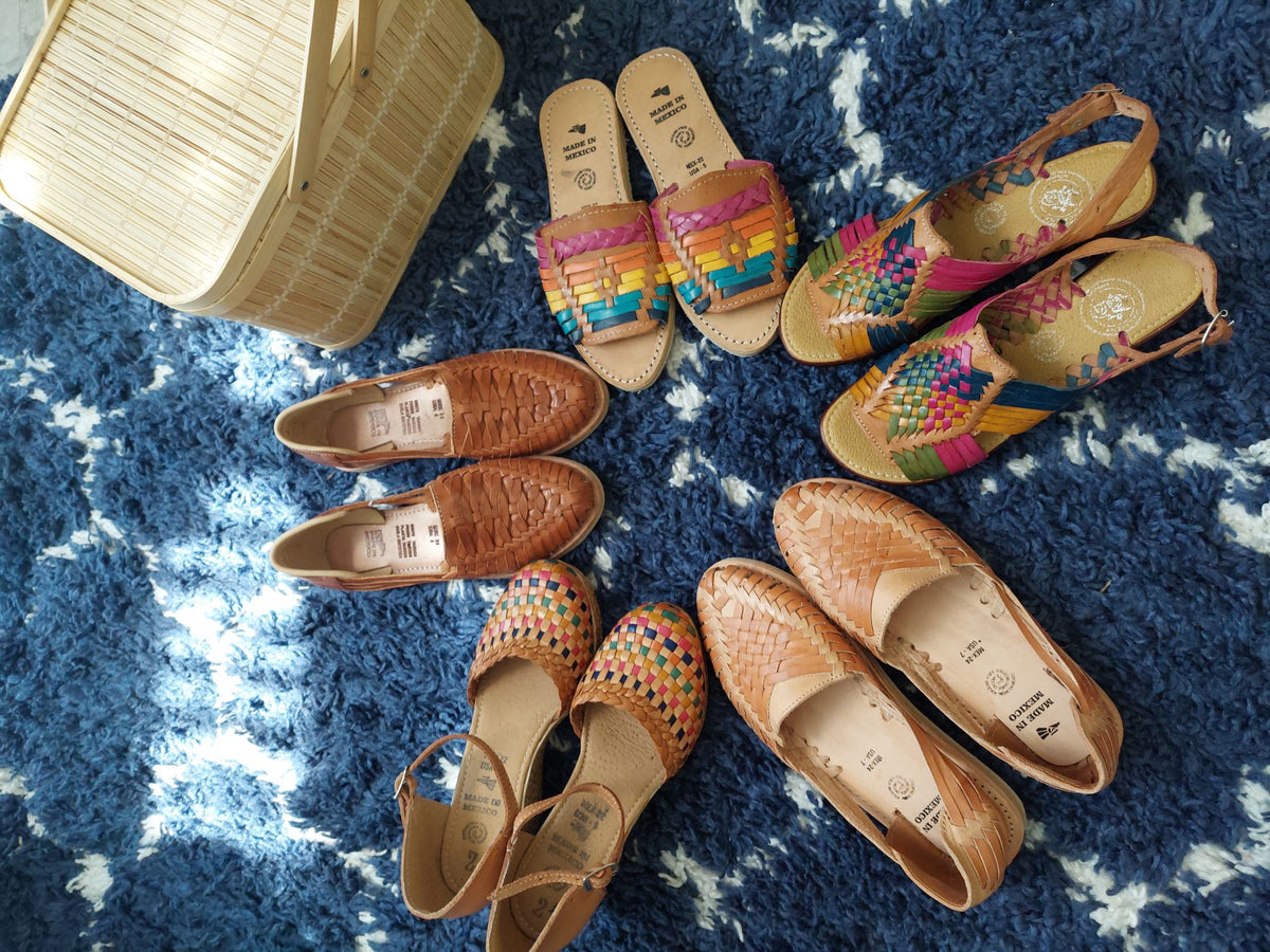 Handcraft Mexican Shoes [Sample Sale 15% off, no code required]